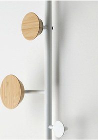 Resim Kapı Askısı, Beyaz-huş Meridyendukkan 99x28 Cm Banyo-ardiye Alanı Düzenleyici Çok Renkli 