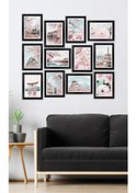 Resim Artavessa 12 Parça Çerçeve Görünümlü Mdf Tablo Seti - 12ARTAVESSA18 