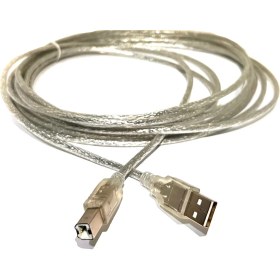 Resim Aogo 5 Metre USB Yazıcı Kablosu USB 2.0 Tip A Erkek - B Erkek USB 2.0 Printer Kablo USB A'dan B'ye 5m 