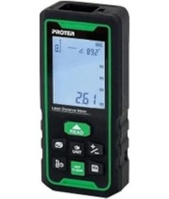 Resim Proter Pl 50 Gl 50 Mt Lazer Metre İç Ve Dış Alan Ölçüm Yeşil Lazer Pilli 