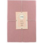 Resim Cotta Old Rose Çift Kişilik Çarşaf 260x240 Cm The Mia