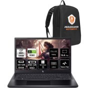 Resim Acer Nitro V 15 Intel Core I5 13420H 40GB 256GB SSD RTX2050/4GB 15.6" Fhd 144Hz W11P Taşınabilir Bilgisayar & Per4 Çanta NHQNDEY002P361 