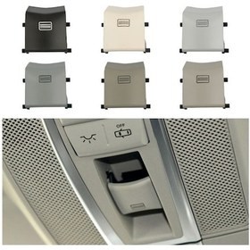 Resim Araba Dome Işık Düğmesi Sunroof Pencere Anahtarı Düğmesi Mercedes-benz W166 / W292 2012-, Sol Sürüş, Stil: Dışbükey Siyah 