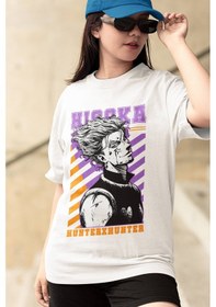Resim Hunter X Hunter Hisoka Beyaz Tişört 