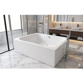 Resim Alika 200x160 Dikdörtgen Panelli Küvet 