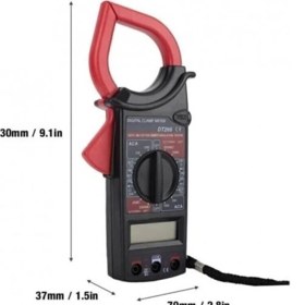 Resim Dijital Ekranlı Pens Ampermetre DT266, Güç ve Akım Ölçüm Aracı 