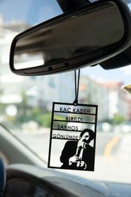 Resim mufamet Araba Süsü Metal Müslüm Kaç Kadeh Kırıldı Dikiz Aynası Süsü Eşya Oto Aksesuar 