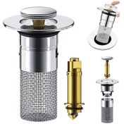 Resim Wondernest Süzgeci Paslanmaz Lavabo Lavabo Durdurucu Çelik Adet Açılır 2 İm 