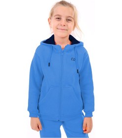 Resim Toontoy Unisex Çocuk Nakışlı Hırka Saks 