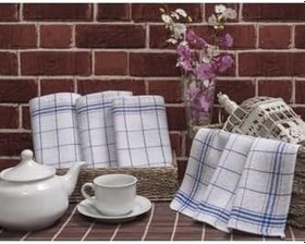 Resim Laviyosa, 12 Li Mutfak Kurulama Bezi Mutfak Peçetesi Dimili, 30 x 50, Beyaz, 00868 