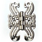 Resim Dekoratif Sac Kelebek Menteşe - Büyük, Nikel, 100 Adet 