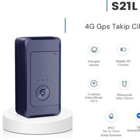 Resim Turkotek S21L 4G Kablosuz 3.000 Mah 20 Gün Şarj Ömrü Araç Motosiklet Gps Takip Cihazı - 1 Yıl Sim Hat Dahil 