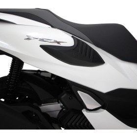 Resim GP Kompozit Honda PCX 125 / 150 2021-2024 Uyumlu Sele Altı Grenaj Koruma Siyah 