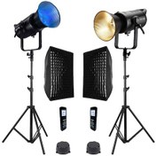 Resim Gdx EXC-180RGB-II RGB Led Video Işığı 2'li Full Set (BW6090) 