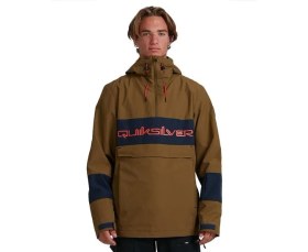 Resim Quiksilver Steeze Erkek Yeşil Snowboard Ceketi 