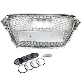 Resim Audi A4 RS4 2011-2015 Krom Gri Panjur 
