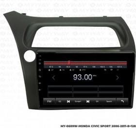 Resim MYWAYY Myway Honda Civic Sport Android Multimedya Carplay Navigasyon Ekran - 8gb RAM+128 GB HDD - Myway 