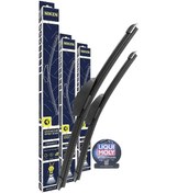 Resim Wöbermann + Niken Nissan Micra Ön Arka Muz Silecek Takımı 2003-2005 