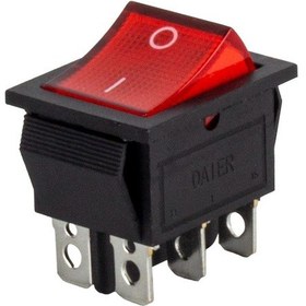 Resim Powermaster Ic-104a Geniş Işıklı Anahtar 6p On-off 