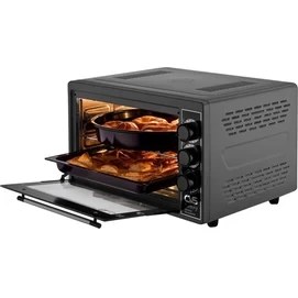 Resim Cvs DN3907 Gurme Plus Mini Fırın 45 lt Statik Pişirme Özelliği Paslanmaz Çelik Dış Yüzey 