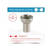 Resim Hombey 30mm El Fırçası Yuvarlayıcı, Elmas Kaplama Taş Oymacılık, Bal Mumu Ve Taş Polisaj Aracı 