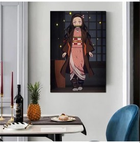 Resim Demon Slayer Şeytan Avcısı Anime Nezuko Kamado Poster-çerçevesiz - 15x21 
