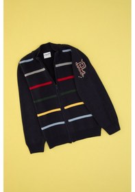 Resim U.s. Polo Assn. Erkek Çocuk Lacivert Hırka Triko 50315661-vr033 Lacıvert 