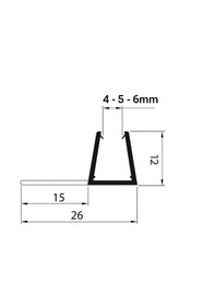 Resim Ayrıntıshop Duşakabin Yedek Parça Suluk Yan Fitil 4 Adet 200cm Şeffaf 