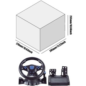 Resim beboncool V7 Pc-steam-ps4-ps3-switch Uyumlu 180 Derece Dönerli Direksiyon Set 