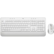 Resim Logitech MK650 Kablosuz Q Klavye Mouse Seti (Distribütör Garantili) 