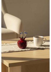 Resim Nazar Boncuklu Nar Tasarımlı Dekoratif Kürdanlık 