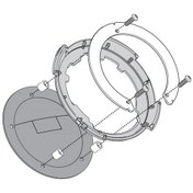 Resim Kappa Bf03k Depoüstü Çanta Aparatı Honda Diğer 