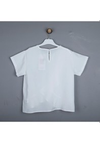 Resim Xo Kids P-004052 Bes 9531 Kız Bluz 6-14 Yaş Ekru 