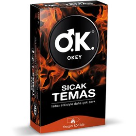 Resim Okey Sıcak Temas Prezervatif 10'lu 