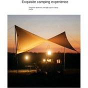 Resim Agoodshop 505a Açık Kamp Işık Taşınabilir Ultra Parlak Ultra Uzun Dayanıklılık Şarj Edilebilir Çadır Iş Beyaz 