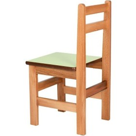 Resim Ahşap Sandalye Mdf Oturaklı 