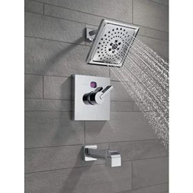 Resim RP75435 Ara Küvet Ağacı, Krom, 3,8 x 3,8 x 14,5 cm 