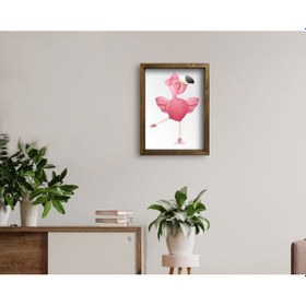 Resim Bk Home Doğal Masif Ahşap Çerçeveli Tablo 45X65Cm-87 (551057334) 