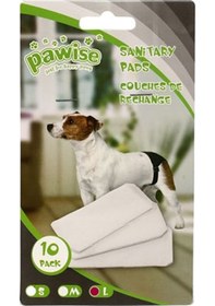 Resim Pawise Köpek İçin Regl Pedi L Boy 10'lu 