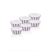 Resim Joy Çorba Kasesi 6lı Set Mor 14 Cm The Mia