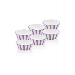 Resim Joy Çorba Kasesi 6lı Set Mor 14 Cm 
