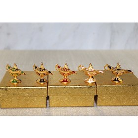 Resim Mineli Metal Alaaddin Lambası Model 6 - 9004072059813do 