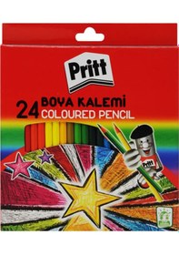 Resim Pritt Kuru Boya Karton Kutu Tam Boy 24 Renk 1221351 