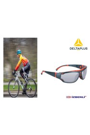 Resim Delta Plus BLOW2 LIGT MIRROR Gri Aynalı AM-AS-UV400 İpli Ve Saplı Kullanılabilir Antifog Bisikletçi Gözlüğü 