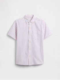 Resim GAP Erkek Çocuk Pembe Oxford Gömlek 