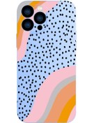 Resim mooodcase Iphone 13 Pro Uyumlu Çikolatalı Çilekler Desenli Kamera Lens Korumalı Darbe Emici Silikonlu Lansman 