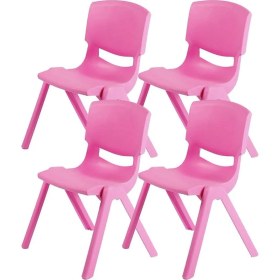 Resim Storemax 4&apos;lü Set Büyük Şirin Çocuk Pembe 