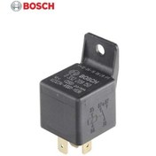 Resim Bosch 12v Röle 5 Uçlu 30 A (ÇİFT PLATİN) (30-85-86-87-87A) 