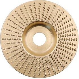 Resim Teltree Ahşap Taşlama Ve Şekillendirme Diski, Açımlı Taşlama Makinesi İçin, 98mm Düz, Altın, Yüksek Karbon Çelik, Çay Tabağı Ve Kök Heykeli İçin 