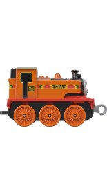 Resim Thomas & Friends™ Trackmaster Sür-Bırak Küçük Tekli Trenler, Nia, Turuncu Lokomotif Oyuncak Tren, FXX02 